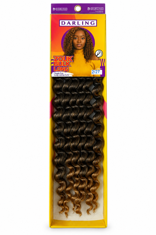 Long curly braiding hair for boho braids and curly crochet, photo 2